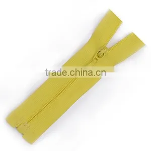 #3 Open End Invisible Nylon Reverse Coil Zipper thumbnail-1