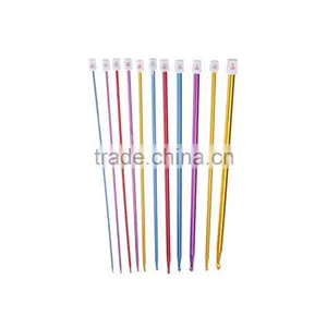 Charmkey High Quality Aluminum Crochet Hook Set Single Point Afghan Crochet Hook thumbnail-1