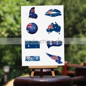 Custom Flag Tattoo Sticker Temporary Tattoos thumbnail-1