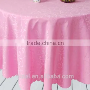 Wholesale Cheap Round Polyester Table Cloth For Wedding thumbnail-4