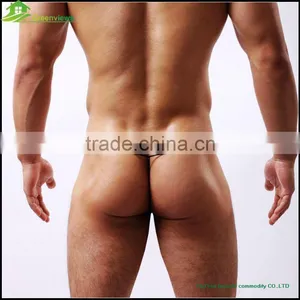 Wholesale Fashion Cheap Man Thong Boxers Sexy Gay Men Underwear Sexy Desigh g String Underwear Gay Men Pants thumbnail-3