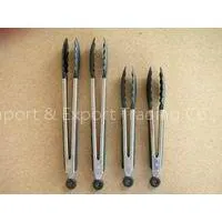 FDA LGFB Skidproof Handle BBQ Tongs / Silicone Tongs Supplier China thumbnail-1