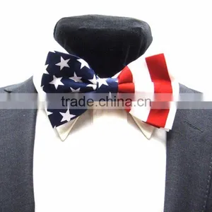 Men Women America USA Flag Braces Bowtie Set Adult Bow Tie & Suspender Set thumbnail-6