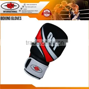 PERFORMER BOXING GLOVES BLACK/RED thumbnail-1