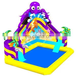 Cool and Amazing New Design of Inflatable Wtaer Slide With Difference Colors thumbnail-1