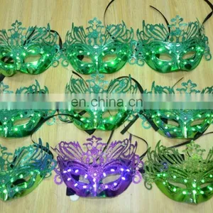 Sexy Led Mask for Masquerade Ball,led Facial Mask for Halloween thumbnail-3