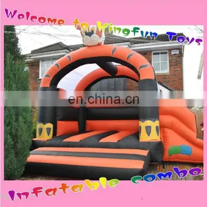 Tiger Inflatable Bouncy House Combi thumbnail-1