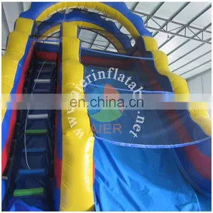 2017 Aier Guangzhou Attractive Commercial Medium Blue Waterslide/best Quality Inflatable Water Slide for Kids thumbnail-4