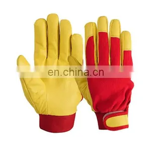 Cowhide Suede Leather Gloves 707 Working Gloves thumbnail-1