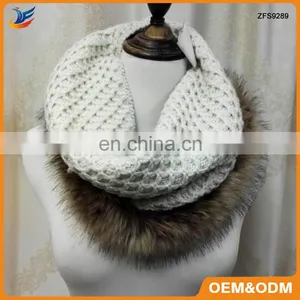 Eco-Friendly Knit Hooded Scarf of Good Seals thumbnail-1