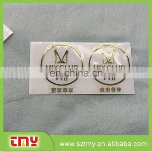 Best Price Metal Sticker Customized Logo Metal Sticker Gold Metal Sticker thumbnail-4
