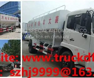Cheapest Price 2018s Best Seller-Euro 5 Dongfeng Tianjin 10tons Poultry Feed Transported Truck for Sale thumbnail-1
