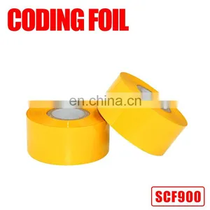 Package Date Coding SCF900 FC3 Digital Hot Stamping Ribbons and Foils Machine Ribbon thumbnail-1
