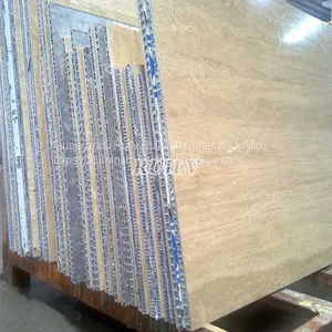 Stone Grain Aluminum Honeycomb Panel/ Aluminum Honeycomb Board for Wall/ Aluminum Honeycomb Panel for Ceiling thumbnail-4