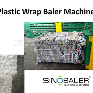 Plastic Wrap Baler Machine / Shrink Wrap Baling Machine thumbnail-1