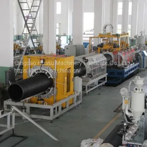 PE DWC Tube Extruder Corrugated Pipe Extrusion Line thumbnail-4