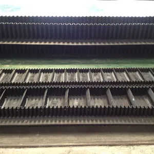 PU FDA Blue/White Sidewall Conveyor Belt thumbnail-1