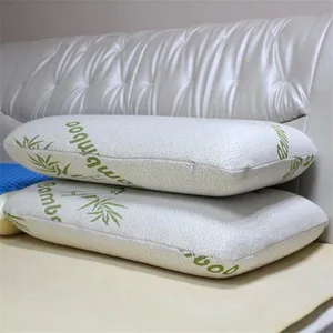 2018 Wholesale Breathable Environmental Memory Foam Bamboo Pillow thumbnail-1