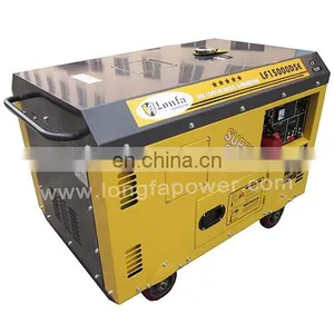 10KVA 12KVA 220 V Air-cooled Three Phase Silent Diesel Generator For Sale thumbnail-1