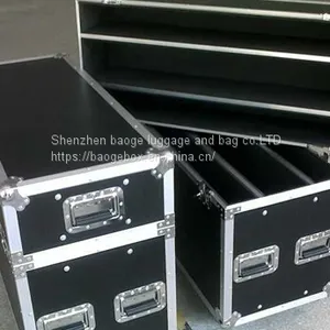 Al+abs Flight Case Accordion Flight Case With Padlock / Key Lock thumbnail-1