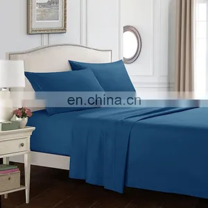 Beautiful Home Textile Buy Online Bed Sheets on Sale Polyester Comfortable Satin Bedding Set thumbnail-3