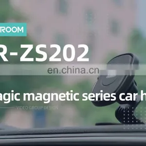 Joyroom ZS202 Universal Magnet Stand Powerful Smartphone 360 Magnetic Holder Phone Car Mount thumbnail-1
