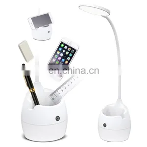 Hot 2020 Wholesale Fashion Modern Rechargeable Battery Powered Office Desk Lamp thumbnail-1