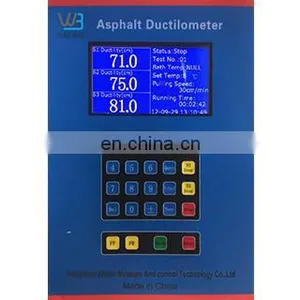 Digital Asphalt Ductility Testing Machine Temperature Controlled for Asphalt Binder Testing thumbnail-3