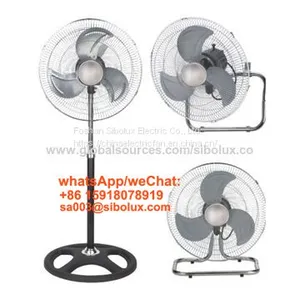 18 Inch Vintage Metal Standing Fan thumbnail-4