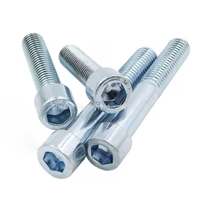 Blue White Znc Plating Steel Allen Cap Head Screws DIN912/ISO4762 thumbnail-2