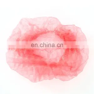 Anti Dust Breathful Disposable Hat Hair Net Non Woven Mob Caps thumbnail-2