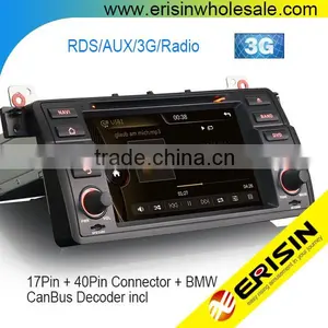 Erisin ES7146B 7" 1 Din Car DVD With Can-Bus Decoder for E46 MG ZT thumbnail-1