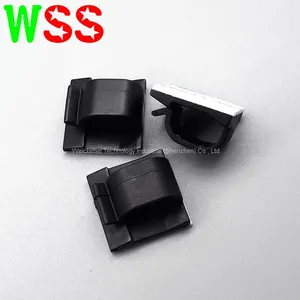 Plastic Self-Adhesive Saddle Type Tie Mount Cable Clips Wire Organizer thumbnail-2