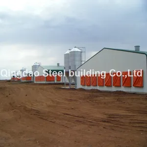 Prefabricated/Prefab Hot Sale Full-Set Automatic Feeding System Chicken House thumbnail-4