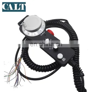 Fanuc CNC MPG Voltage Output A,B Signal 100ppr Hand Controller Manual Pulse Generator With E-stop thumbnail-3
