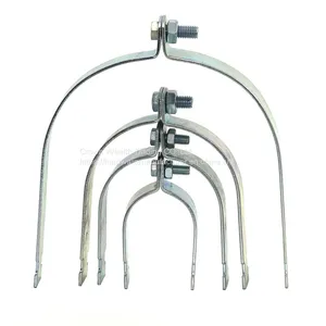 2″ Heavy Duty Galvanized Strut Channel Pipe Clamp thumbnail-2