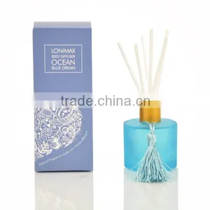 50ml Home Fragrance Aroma Reed Diffuser With Glass Bottle With Macrame SA-2007 thumbnail-1