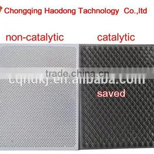 Black Rare Earth Catalyst Honeycomb Ceramic Plate thumbnail-5