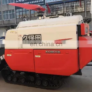 High Quality Japanese Kubota Harvetser Used Combine Harvester for Sale thumbnail-1