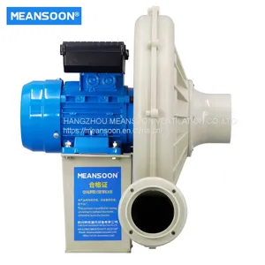 CREF-2S75 Plastic PP Chemical Resistant Centrifugal Fan for Deodorization System thumbnail-2