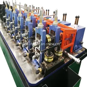 Galvanized Steel Round/Square Pipe Tube Making Machine Production Line thumbnail-2