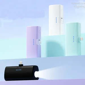 Mobile Phone Dual Two Usb Cable Port Lighting Power Bank Real Capacity Easy to Carry Promotional Creative Gift thumbnail-1
