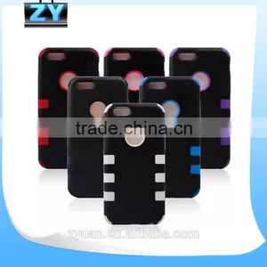 For Iphone 6 4.7" SILIONE+PC CASE thumbnail-1