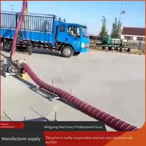 Random 6-meter-long Hose Feeder, Suspended Grain Suction Machine for Big Trucks, Vehicle-mounted Material Suction Machine for Warehouse Transfer thumbnail-1