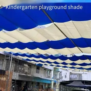 Inner Mongolia Sunshades, Sun Canopies for Kindergartens and School Playgrounds, Jiuquan Electric Sunshades, Manufacturer of Kindergarten Sun Canopies thumbnail-1