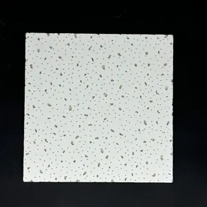 16mm Thick Mineral Fiber Acoustic Ceiling Panel With RH90 Sound Rating thumbnail-1