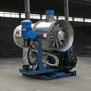 Manufacturer Explosion Proof Stainless Steel 60m Fog Cannon for Coal Mine Dust Suppression thumbnail-2