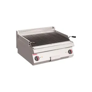 Stainless Steel Electric Lava Rock Grill E-DP-800X Model for Restaurant Kitchens thumbnail-1