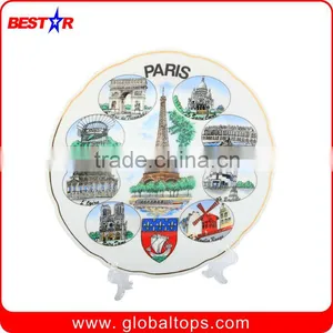 Promotional Ceramic Decorative Plate thumbnail-1
