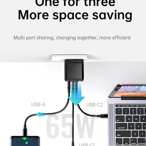 Compact 30W Fast Charging Adapter With Integrated 18W Quick Charge 3.0 Technology thumbnail-3
